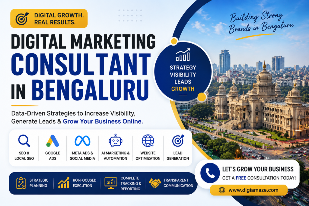 Digital Marketing Consultant in Bangalore