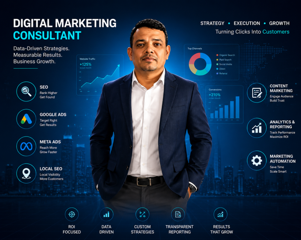 Digital Marketing Consultant in Bangalore – Kotla Ranjith Kumar Reddy Digital Marketing Consultant in Bangalore – Kotla Ranjith Kumar Reddy