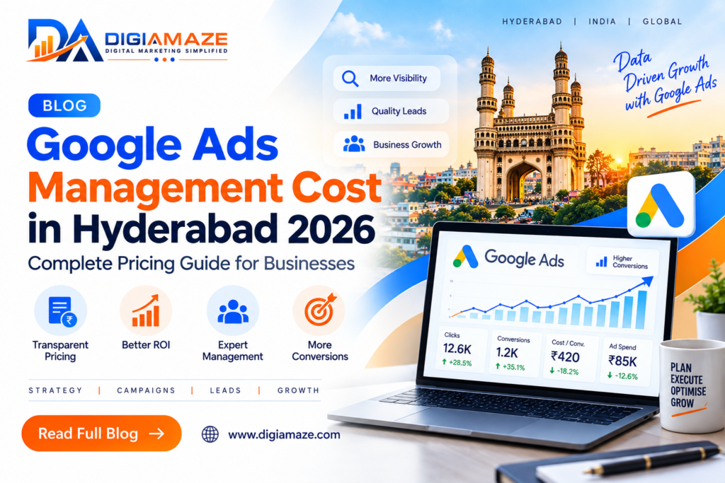 Google Ads Management Cost in Hyderabad 2026 Complete Pricing Guide