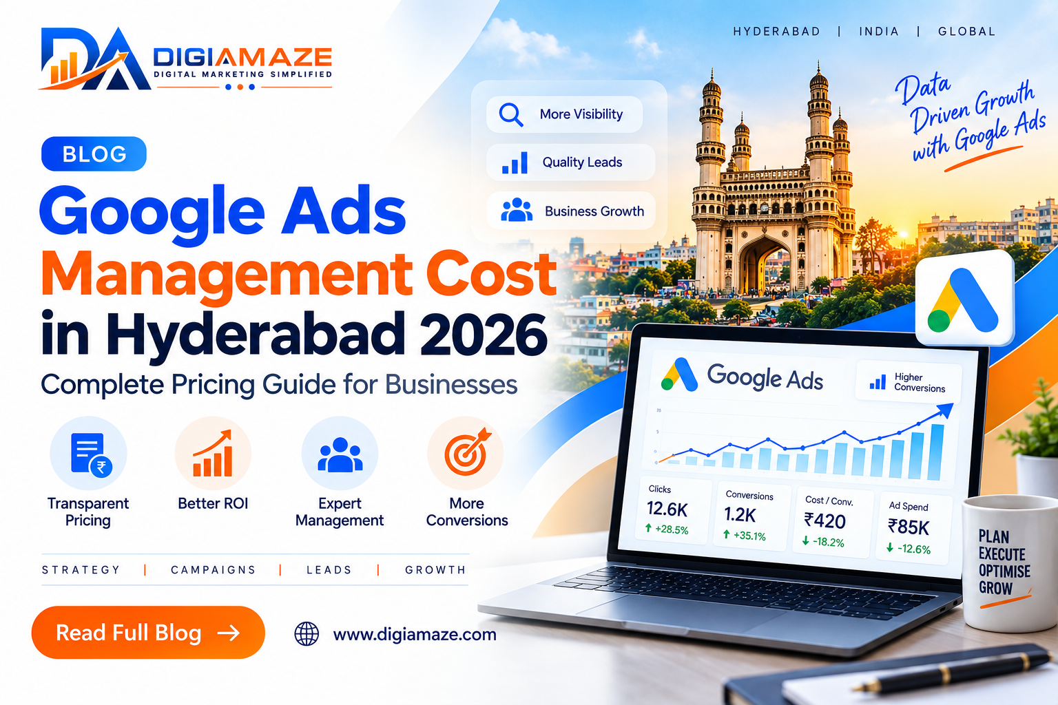 Google Ads Management Cost in Hyderabad 2026 Complete Pricing Guide